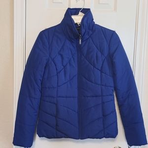 New York & Company Puffer Jacket- XS Blue